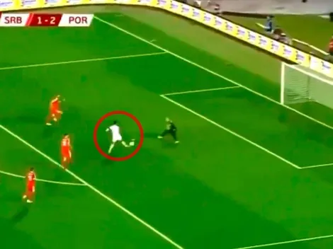 Cristiano picó al vacío y de primera puso el 3 a 1 para Portugal