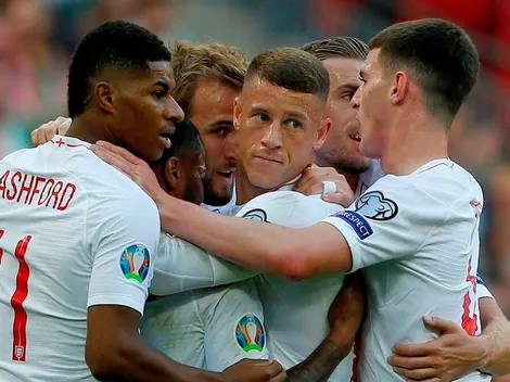 Un trámite: Inglaterra goleó a Bulgaria y quedó en lo más alto del Grupo A