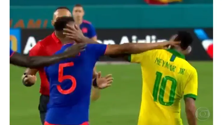 Se quieren demasiado: ¡el cachetadón de Wilmar Barrios a Neymar!