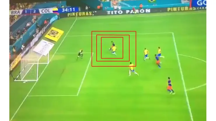 Muriel está desatado: doblete para él y Colombia ya gana 1-2 a Brasil