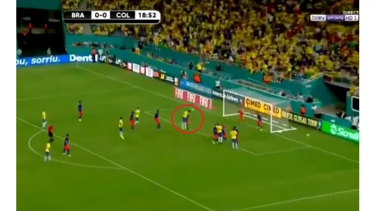 El gol de cabeza de Casemiro.