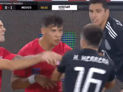 Como siempre: en México - Estados Unidos una pelea casi termina con golpes