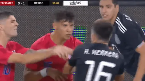 Como siempre: en México - Estados Unidos una pelea casi termina con golpes