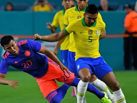 Casemiro contó que "le pidió a los colombianos que se calmaran"