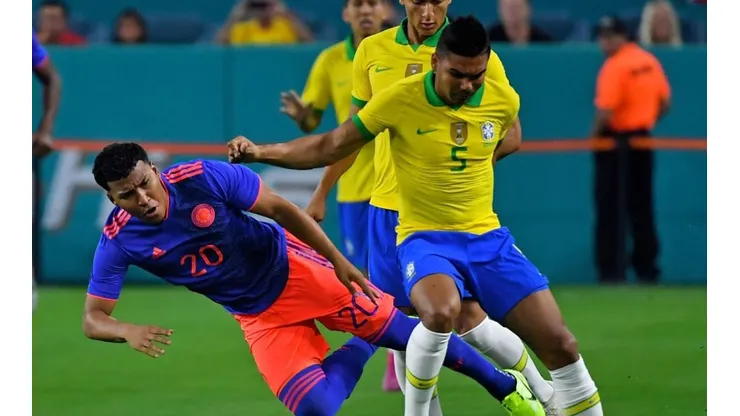 Casemiro contó que "le pidió a los colombianos que se calmaran"