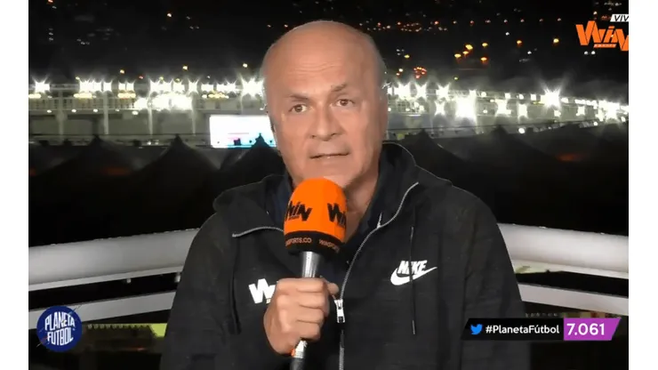 Carlos Antonio Vélez, periodista deportivo colombiano.