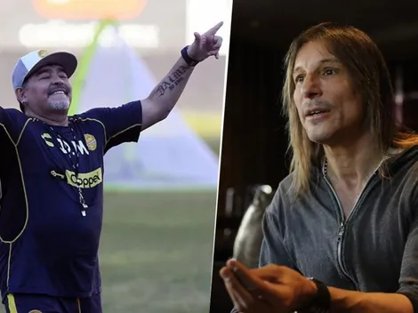 "¡Grande 10!": el mensaje del Pájaro Caniggia a Diego Maradona
