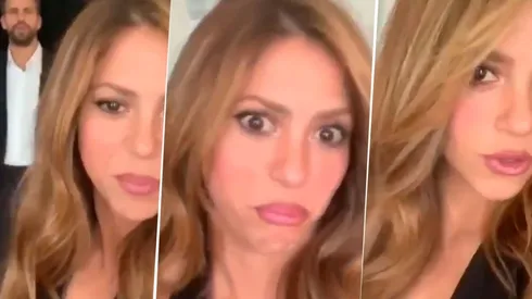 Shakira se arregló guapísima, Piqué le dijo cómo estaba y ella subió su reacción a Instagram