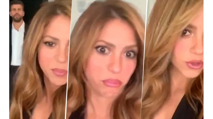 Shakira se arregló guapísima, Piqué le dijo cómo estaba y ella subió su reacción a Instagram