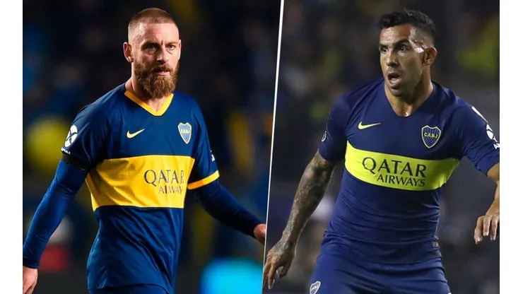 ¿Qué pasó? De Rossi y Tevez no se entrenaron con el resto del plantel