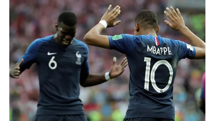 Paul Pogba, Kylian Mbappé