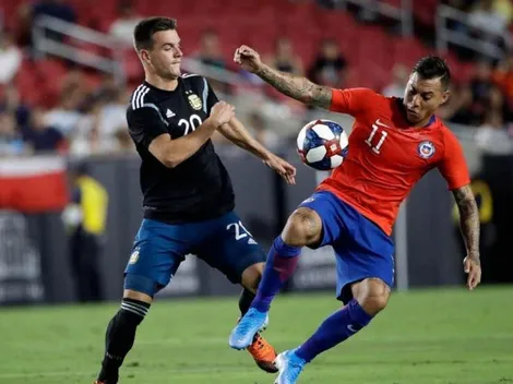 La Selección Argentina sacó un parte médico de Lo Celso por el planchazo que le dio Aránguiz
