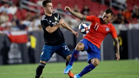 La Selección Argentina sacó un parte médico de Lo Celso por el planchazo que le dio Aránguiz