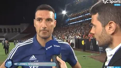 Scaloni: "A los jugadores nuevos no se les notó el peso de la camiseta"