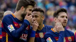 Foto de Gerard Piqué y Neymar.