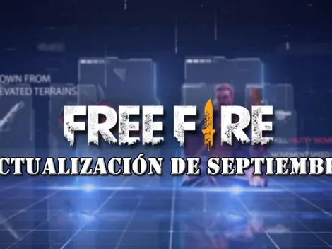 Actualización de septiembre de Free Fire ¡nuevo personaje, armas y más!