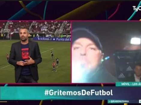 Todo muy Rabonushka: Edul estaba en vivo, se metió la seguridad y todo terminó mal