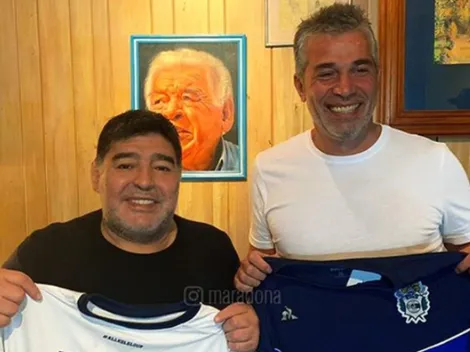 Dios está feliz: el mensaje de Maradona en Instagram tras acordar su llegada a Gimnasia