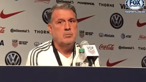 A Martino le preguntaron cuál es el delantero titular del Tri y no dudó