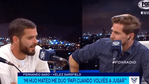 La anécdota de Gago con su hijo que lo hizo volver al fútbol: "Me fui llorando"