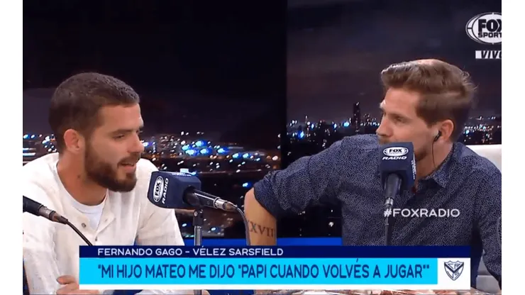 La anécdota de Gago con su hijo que lo hizo volver al fútbol: "Me fui llorando"