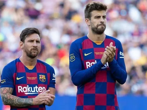 A Piqué no le sorprendió la noticia del día: "Ya sabía que Messi se podía ir gratis"