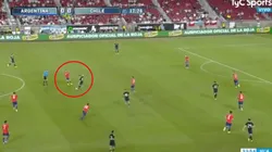 Cuidado, piernas abiertas: Lo Celso metió un túnel hermoso