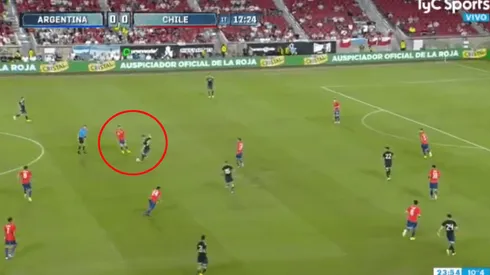 Cuidado, piernas abiertas: Lo Celso metió un túnel hermoso