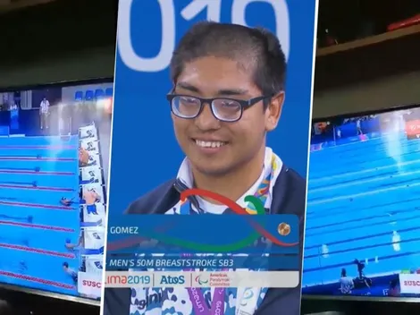 Estamos llorando: el grito de la abuela del nadador Franco Gómez cuando consiguió la medalla de bronce