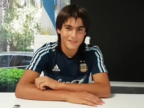 Luka Romero, el joven nacido en México que la rompe para Argentina