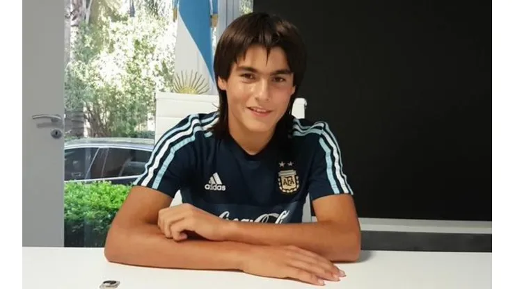 Luka Romero, el joven nacido en México que la rompe para Argentina