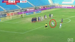 'Chicho' Arango le metió toda la rosca y anotó un golazo de tiro libre