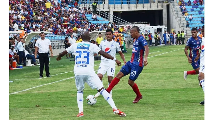 Unión derrotó a Millonarios en la fecha 7 de la Liga Águila II-2017.