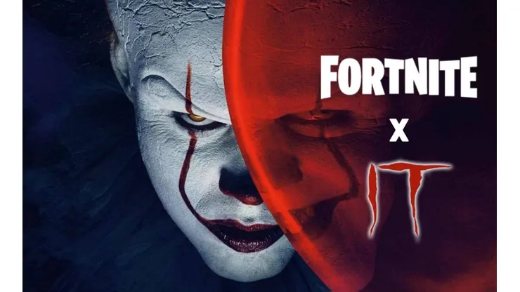 Un tenebroso globo libera una diabólica risa en Fortnite ¡Comienza la colaboración con IT: Capítulo 2!