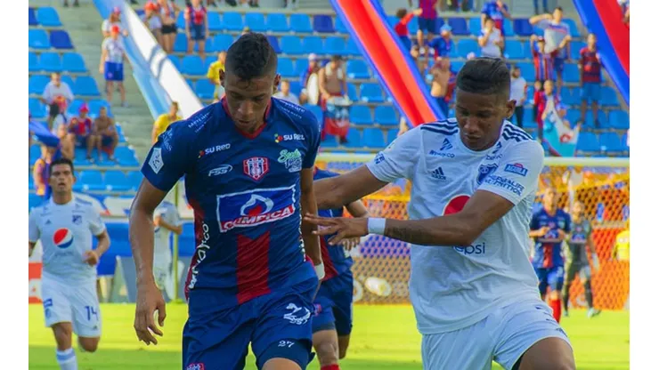 Unión Magdalena vs. Millonarios por la fecha 7 de la Liga Águila II-2019.