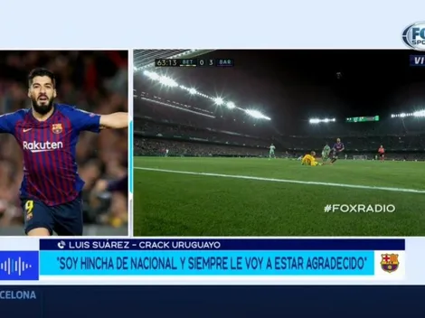 Luis Suárez reveló en qué equipo argentino le hubiese gustado jugar