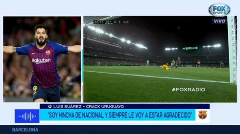 Luis Suárez simpatiza con San Lorenzo.
