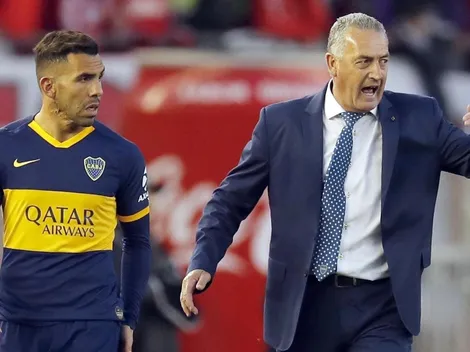 Confirman que habrá una charla entre Gustavo Alfaro y Carlos Tevez