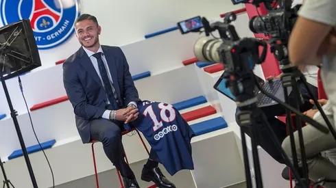 Mauro Icardi ya fue presentado en PSG.