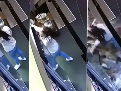 Video: era su primer día de trabajo y terminó de la peor manera