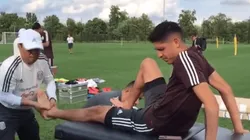 Edson Álvarez ya está en Estados Unidos