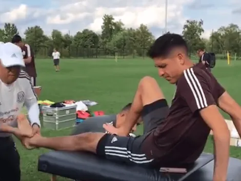 Edson Álvarez ya está en Estados Unidos