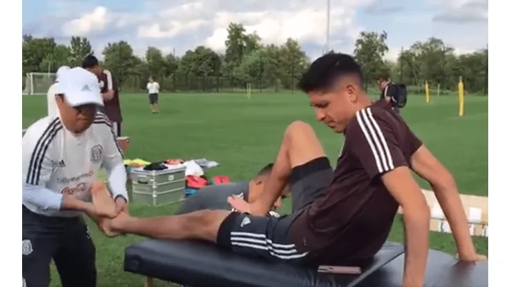 Edson Álvarez ya está en Estados Unidos