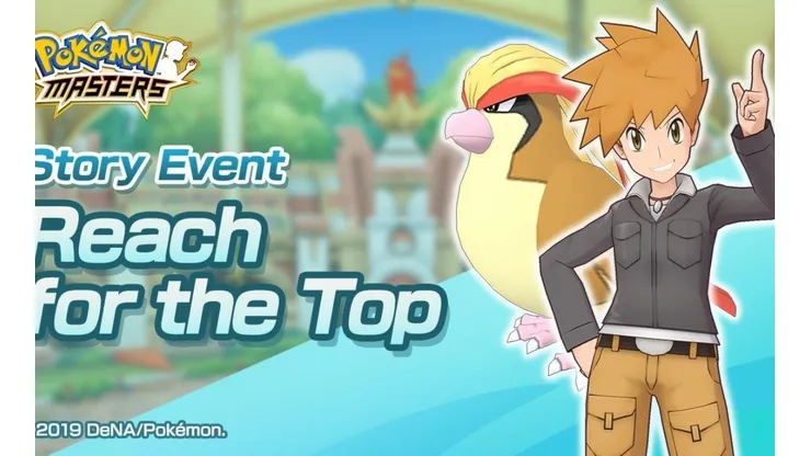 Llega el primer evento de Pokémon Masters ¡Con Azul y Pidgeot!