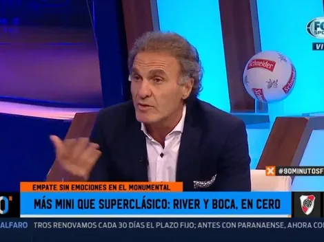 Ruggeri destrozó a Alfaro: "Si me dicen 'no juega Tevez, juega Soldano' me cag... de la risa"