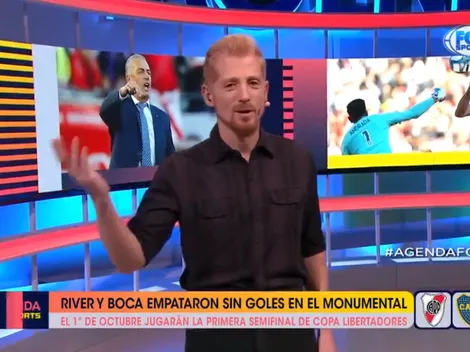 Liberman: "Boca fue a empatar y hacer tiempo al Monumental frente al todopoderoso de América"