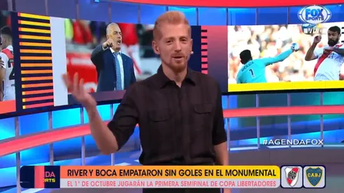 Liberman: "Boca fue a empatar y hacer tiempo al Monumental frente al todopoderoso de América"