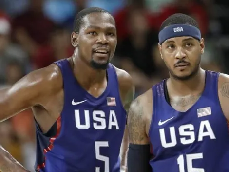 Carmelo Anthony rompió el silencio sobre su posible llegada a los Nets con Durant y Kyrie