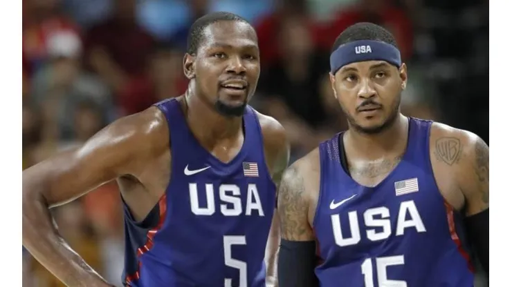 Carmelo Anthony rompió el silencio sobre su posible llegada a los Nets con Durant y Kyrie