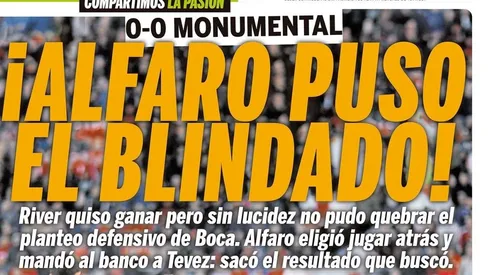 Los hinchas de River estuvieron de acuerdo con la tapa de Diario Olé, pero los de Boca explotaron